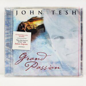 John Tesh Grand Passion CD 1998 Piano New Age Music Sealed